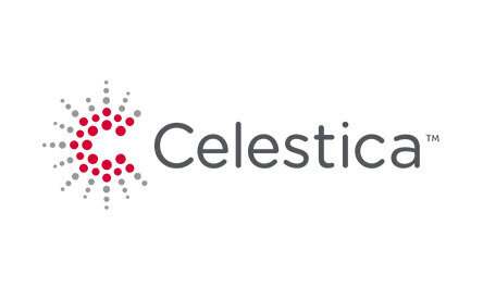 Celestica Logo. Client of Huntoffice Interiors