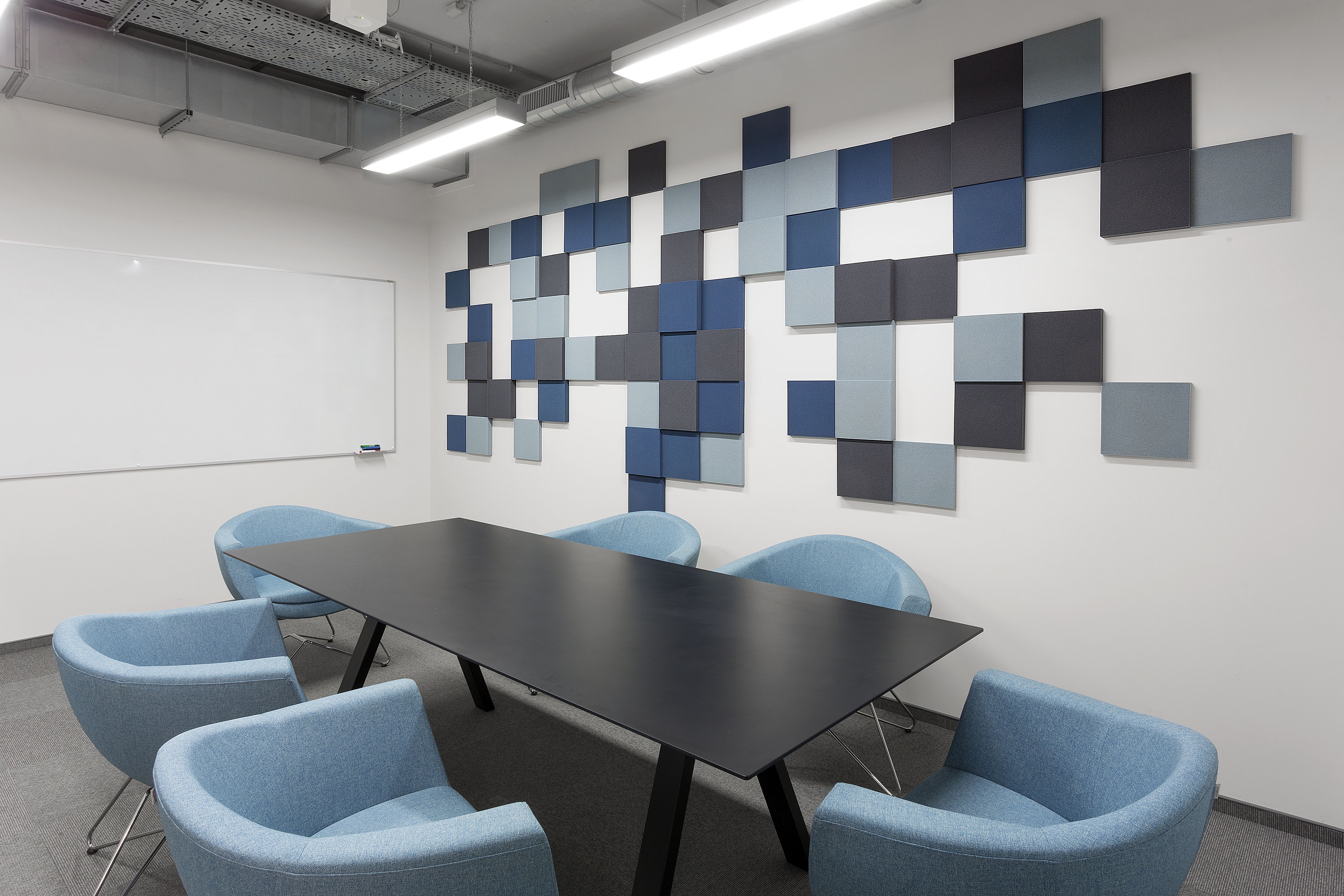 Beautiful, colours are the trade mark of all Fluffo products. Choose from a range of Acoustic Panels via Huntoffice Interiors