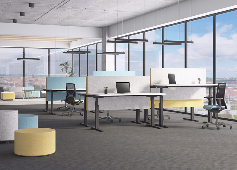 Sit Stand Desks from Narbutas and other suppliers are available from Huntoffice Interiors