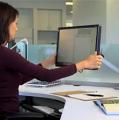 Humanscale Monitor Arms & Integrated Docks