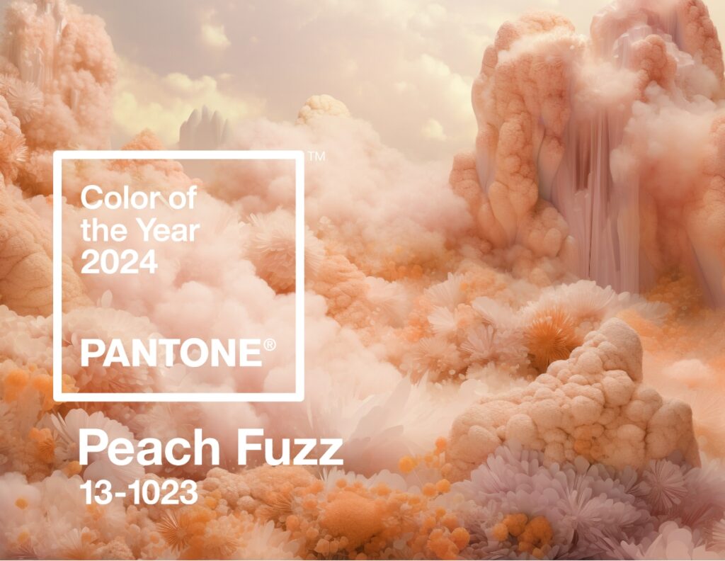 Pantone Color of the Year 2024 - Peach Fuzz
