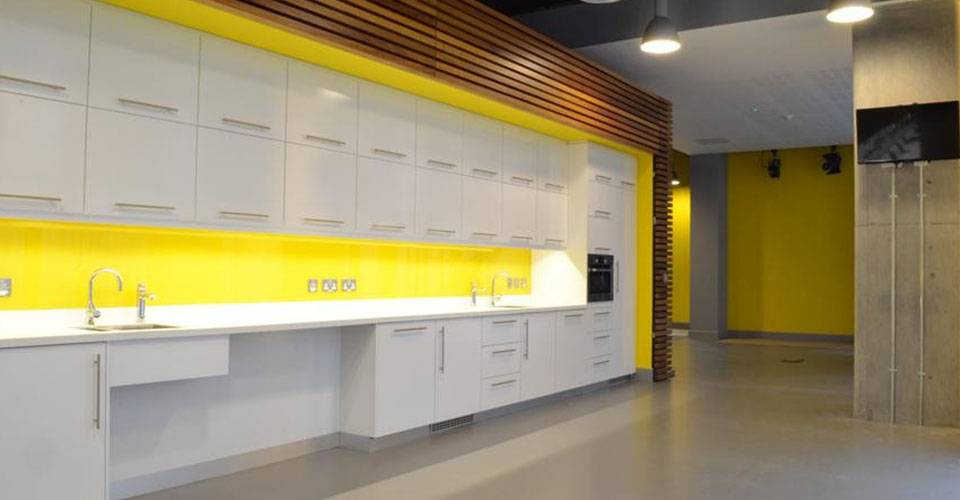Kitchen/Canteen Fit out Project by Huntoffice Interiors